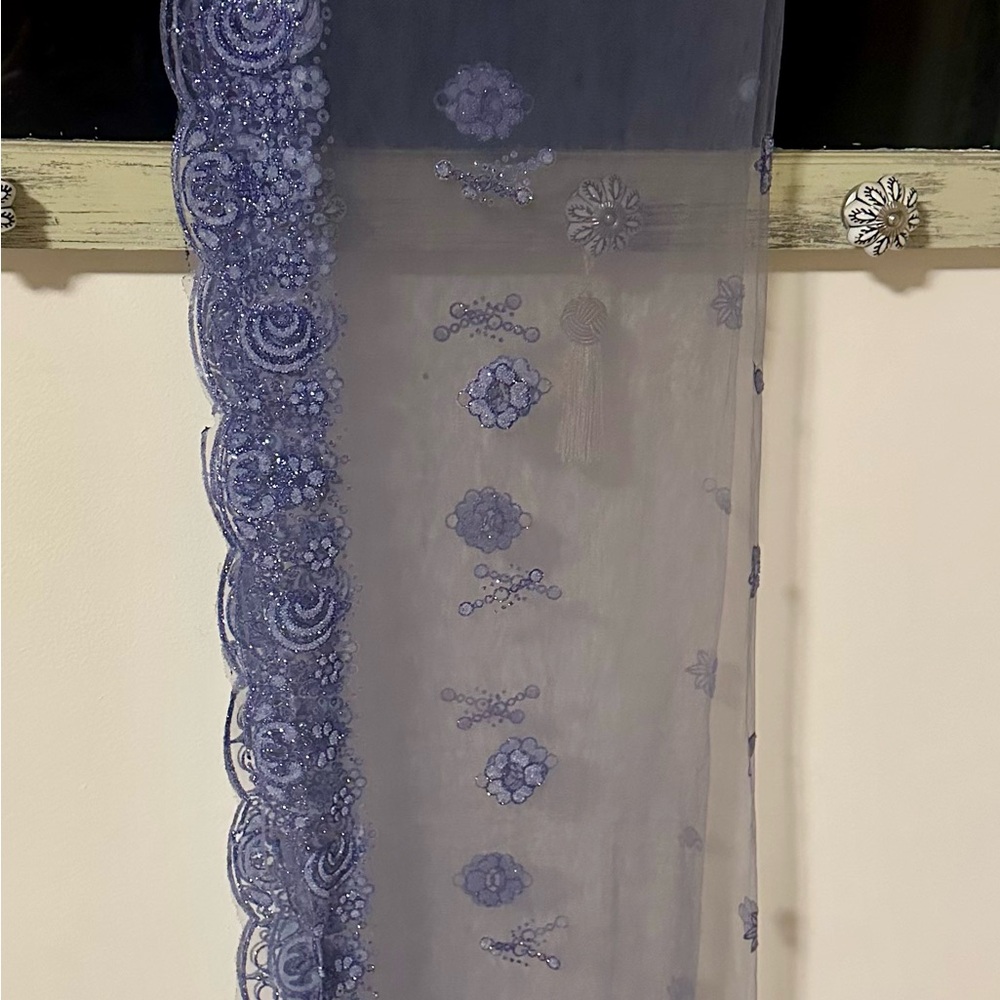 Maya Lavender Embellished Lengha - Picture 8 of 9